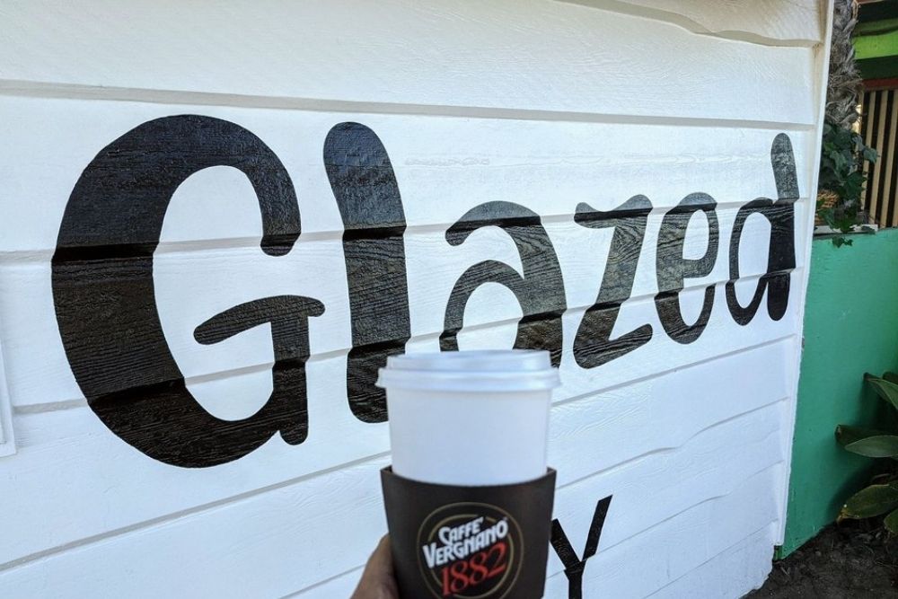Coffee at Glazed Pacific Beach
