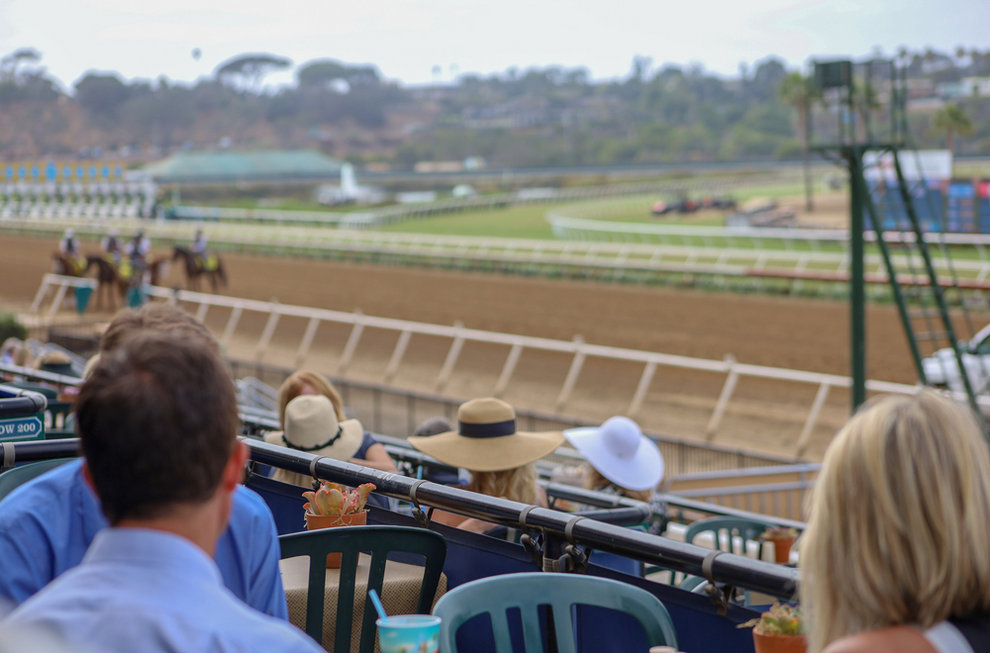 the del mar racetrack